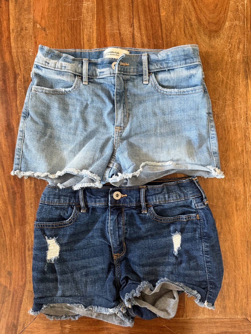 abercrombie kids Jean shorts